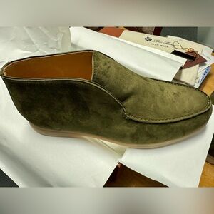 Loro Piana Summer Walk  Ankle Boots/Shoes in suede. BNIB